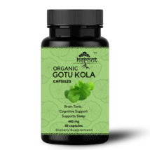 Organic Gotu Kola 400mg Capsules Improves Memory, Blood Pressure Control - £7.18 GBP+