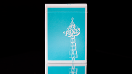 Ace Fulton&#39;s Casino: Miami Vice Blue Playing Cards - £11.62 GBP