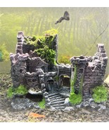 Large sunken Castle 18x6x12cm fine detail resin aquarium decor for shrim... - $521.75 MXN