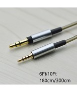 Silver coated Audio Cable For Sennheiser HD495 HD500 HD570 HD590 EH2200 ... - $19.79+