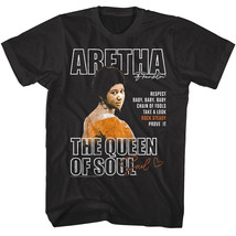 Aretha Franklin Queen of Hearts Men&#39;s T Shirt Respect Soul Diva Hey What - £23.20 GBP+
