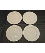 Gibson FRUIT OFF WHITE Soup Salad Plates Approx. 8” Raised Fruit Design ... - $23.19