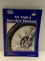 Yamaha XT 550 J Service Manual 2nd Printing 1982 - £34.39 GBP