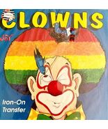 Clowns Instant Iron On Transfer NEW OS Vintage 1993 XP89029 Joy Insignia... - $42.03 CAD