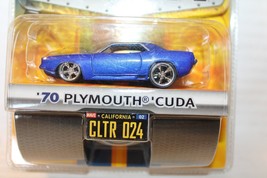 1/64 Scale Dub City Big Time Muscle, 1970 Plymouth &#39;Cuda  Purple Die Cast - £24.37 GBP