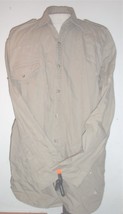 &quot;Boyt Harness Co. khaki cotton long-sleeve shirt size extra-large - £19.65 GBP