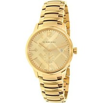 Burberry BU10006 Classic Round Gold Swiss Quartz Unisex Watch - £448.43 GBP