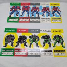 (2) Blood Bowl 1998 Games Workshop Team Stat Cards - $27.17 CAD