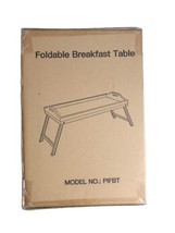 Bamboo Bed Tray Table Foldable Breakfast Table ($) - £38.93 GBP