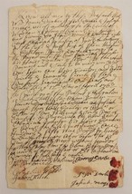 1762 antique COLONIAL BOND cantebury ct DARBY MORSE to Capt OBEDIAH JOHNSON - £135.31 GBP