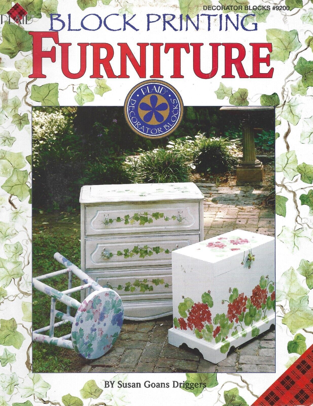 Block Printing Furniture Booklet-#9200 - $8.00