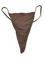 SKIMS Kim Kardashian T-String Thong Panty Umber Brown PN-THG-2070 Womens... - $11.75