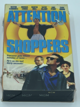 Attention Shoppers VHS 2000 Luke Perry Michael Lerner Martin Mull COMEDY - $7.80