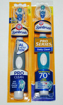 Arm Hammer Spinbrush Pro Clean Battery Power Toothbrush Soft Lot of 2 NEW - £15.26 GBP