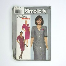 Simplicity 9302 Fashion Values Sewing Pattern Misses Petite Dress 8-18 S... - $8.90