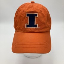 University of Illinois Fighting Illini Strapback Adjustable Hat Cap NCAA Orange - £7.84 GBP