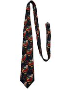 Christian Dior Monsieur Christmas Tie Santa Wreath Silk Italy USA Holida... - $30.60