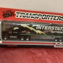 Matchbox 1/87 Super Star Transporters NASCAR Interstate Batteries - £9.92 GBP