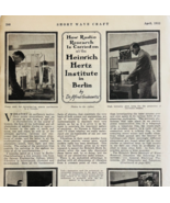 1932 Heinrich Hertz Radio Institute Berlin Advertisement Research Facili... - $35.07 CAD