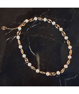 Nobles In Paris Pearl And Horse Bit Equestrian Layering Necklace - €30,80 EUR