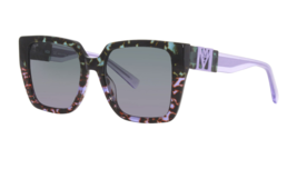 MCM Women’s Sunglasses MCM723S 342 Green/Purple Tortoise - £60.04 GBP