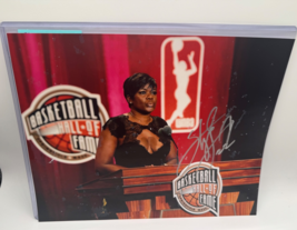 Sheryl Swoopes Signed 11x14 Houston comets WNBA USA Olympics HOF photo - $39.59