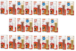 Nylabone Dura Chew Bulk Pack 30 Bone Lot Regular Size Assorted Flavor Do... - £141.91 GBP