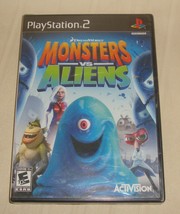 Monsters Vs Aliens Game PS2 Play Station 2 New &amp; Sealed - £12.63 GBP