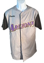 Franklin Fry&#39;s Food Stores Arizona Diamondbacks #6 Jersey Gray Black Small - $11.87