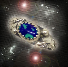 HAUNTED TRIBAL RING THE GIFTS OF MY ANCESTORS ARE REVEALED SECRET OOAK M... - $2,747.33