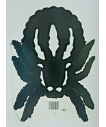 1989 Beistle Black Spider  Paper Die Cut Halloween Decoration New - £11.94 GBP