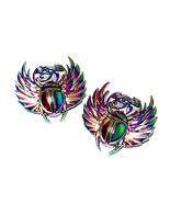 Iridescent Scarab Dubrae For Halloween Eye of Horus Lace Locks SB Dunk M... - $182.74 MXN