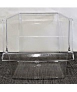 GE Refrigerator FREEZER BOTTOM DRAWER BIN 197D3371 Clear Plastic Pan AP3... - £14.97 GBP