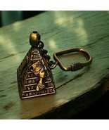 Brass Pyramid Keychain for Style and Function&quot; - $13.52 CAD