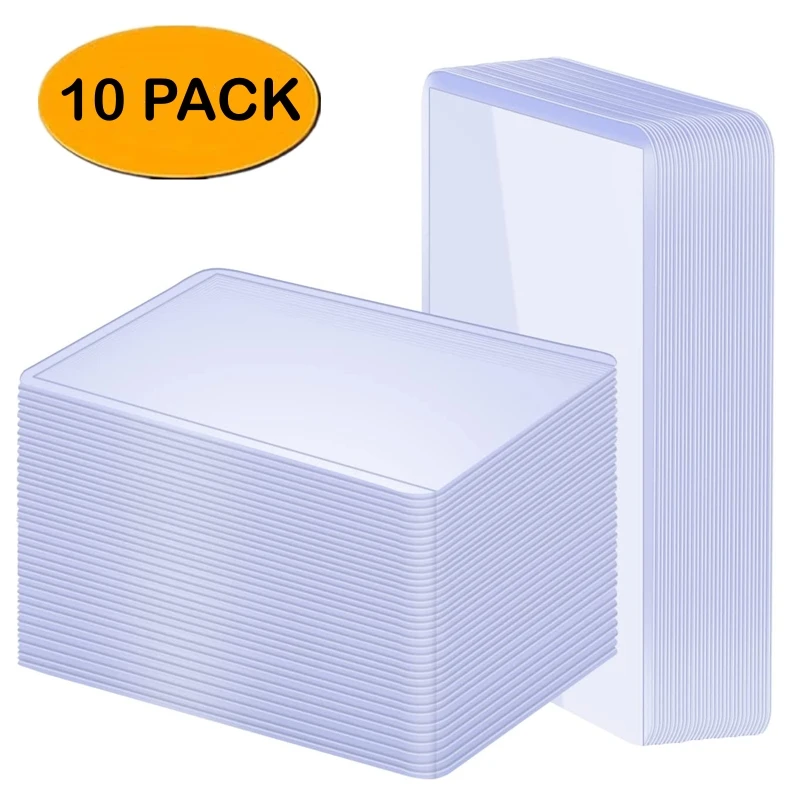 10Pcs 35PT Top Loader Game Card Holder Protector 3x4&quot; Photocard Gaming Cards - £6.71 GBP+
