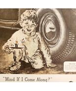 1946 Fisk Tires Safety Stripe Treads Fisk Boy Advertisement Automobilia ... - $24.99