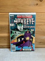 Marvel Comics Solo Avengers Hawkeye and Doctor Druid #10 Vintage 1988 - £10.79 GBP