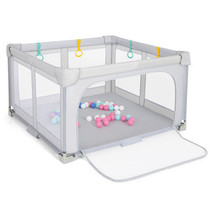 Large Baby Playpen BPA-Free Foldable Toddlers Safety Fence Play Yard wit... - $2,608.08 MXN