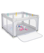 Large Baby Playpen BPA-Free Foldable Toddlers Safety Fence Play Yard wit... - $2,608.08 MXN