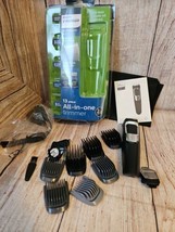 Philips Norelco MG3750 Multigroom 3000 Nose &amp; Hair Trimmer Rechargeable ... - £17.49 GBP