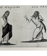 Phormio Of Terence Vatican Miniatures Print 1894 Victorian Verse 465 DWFF12 - $19.99