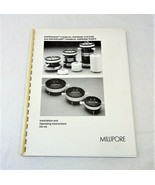 Millipore Wafergard OM 165 Installation &amp; Operating Manual - $23.85 CAD