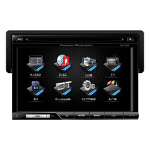 Power Acoustik PD710B 7&quot; Single-DIN In-Dash LCD Touchscreen Receiver with DVD, - £113.39 GBP