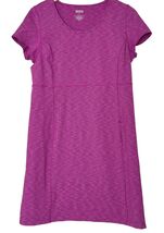 Duluth Trading Co NoGa Dress Sz L Purple Activewear Lightweight Stretchy... - $24.47