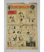 1939 Sunday Comic Colonel Potterby Curley Harper Ming Foo Thimble Theatr... - $24.75