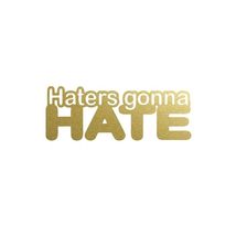 Haters Gonna Hate Vinyl Decal Sticker Gift Car Bumper Laptop Home Deco W... - $109.97 MXN