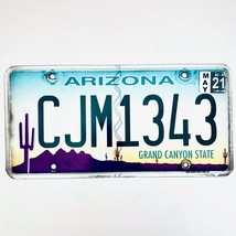 2021 United States Arizona Grand Canyon Passenger License Plate CJM1343 - $225.96 MXN