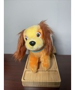 Walt Disney Film Classic Lady &amp; The Tramp 7&quot; Plush Stuffed Toy Vintage 9... - $248.09 MXN