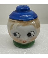 Vintage Noritake Art Deco Big Eyed Flapper Girl Head Single Shaker Japan... - €11,08 EUR