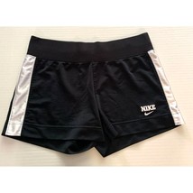 Nike Womens Size Small Black Athletic Pull On Shorts Training Gym Sports - $14.84